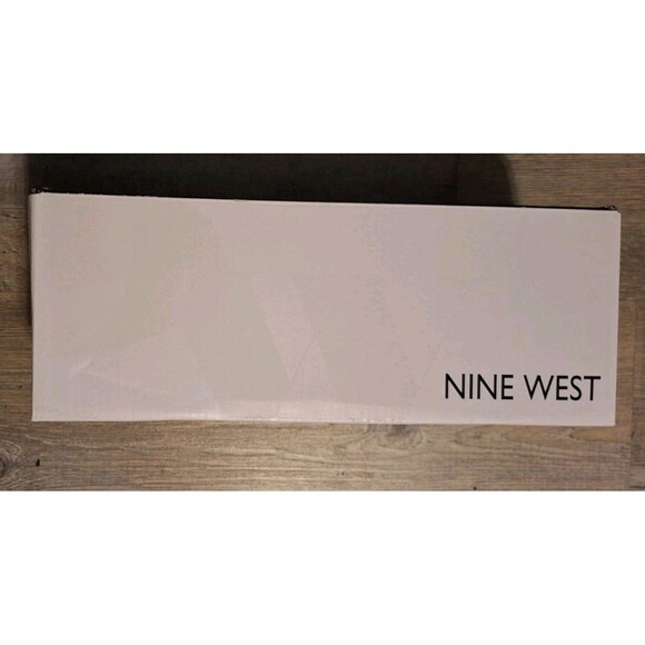 Nine West Wmn's Teland Style Ladies Captoe Slip-On Ballet Flat Pecan & Blk Sz 9 - Picture 8 of 8